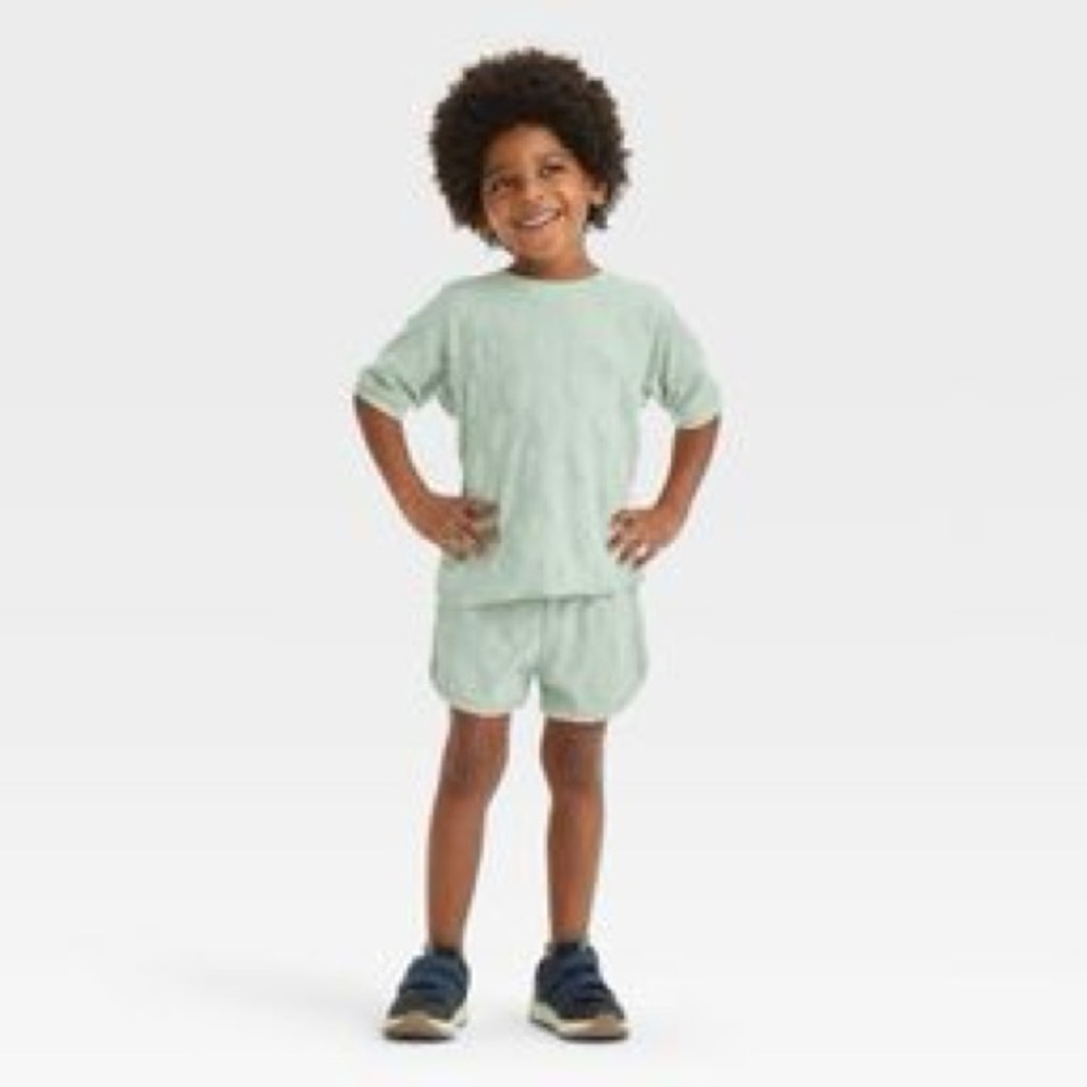 Toddler Boys' Disney Mickey Mouse & Friends Top and Bottom Set - Green